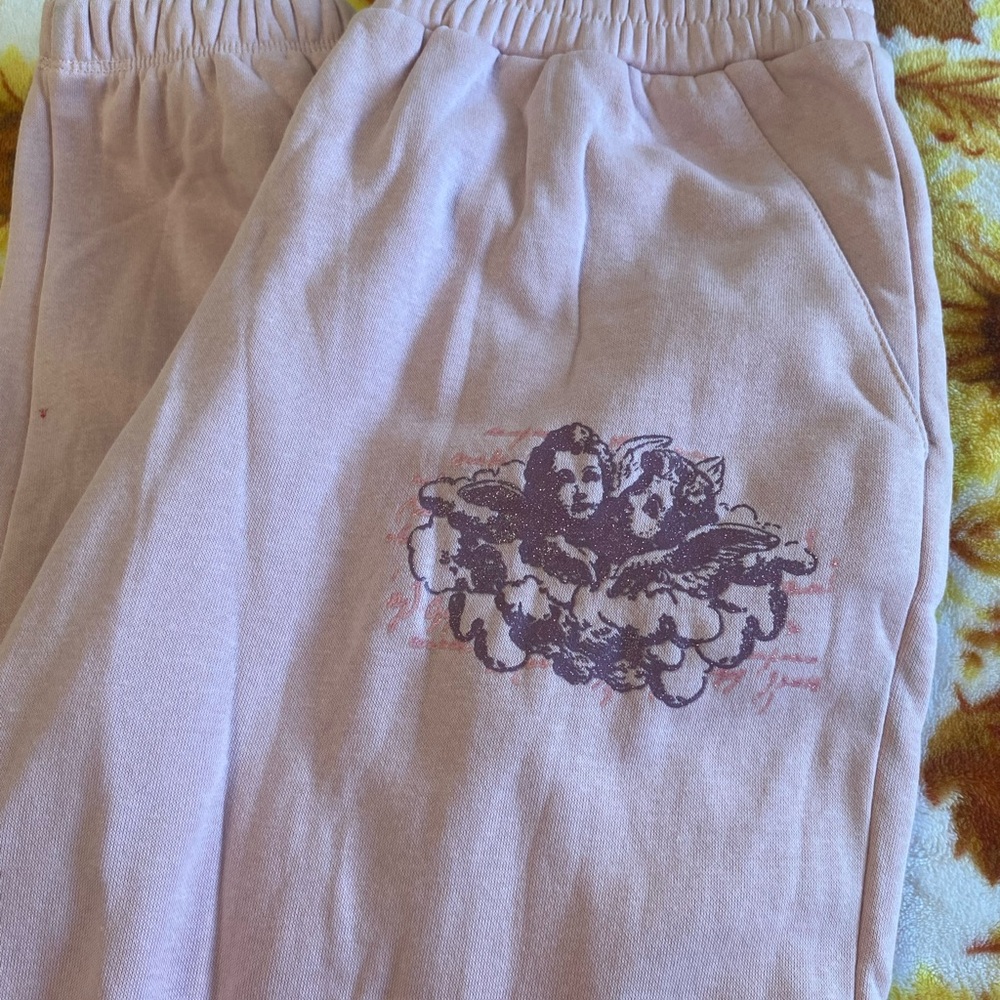 No Boundaries Light Pink Joggers